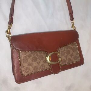 LUXE Coach Tabby 26 in Signature Canvas | The "It" Bag of the Decade | Tan Rust